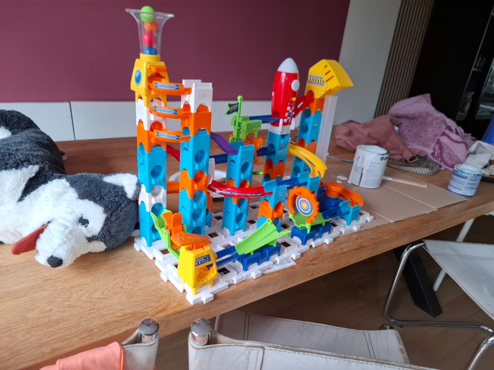 vtech Marble rush knikkerbaan, Ophalen, Zo goed als nieuw
