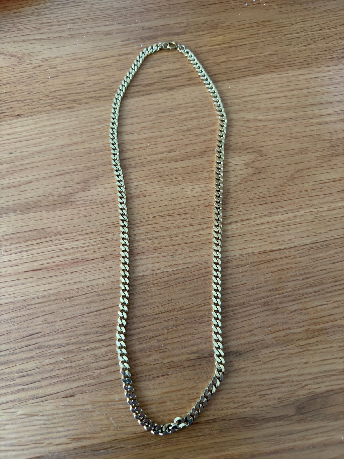 Gold filled cuban chain, Ophalen of Verzenden, Zo goed als nieuw, Goud, Goud