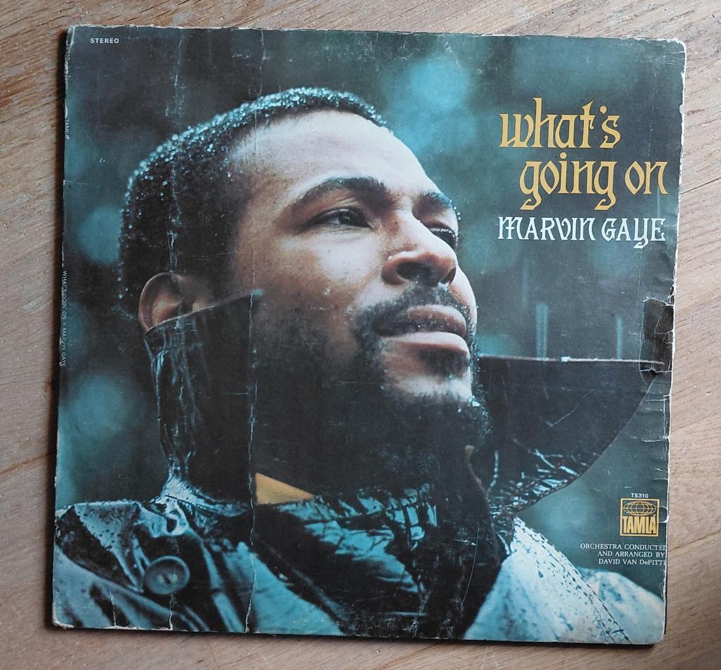 Marvin Gaye What's Going On US 1971 persing, Gebruikt, Originele persing, Ophalen of Verzenden, 1970 - 1979