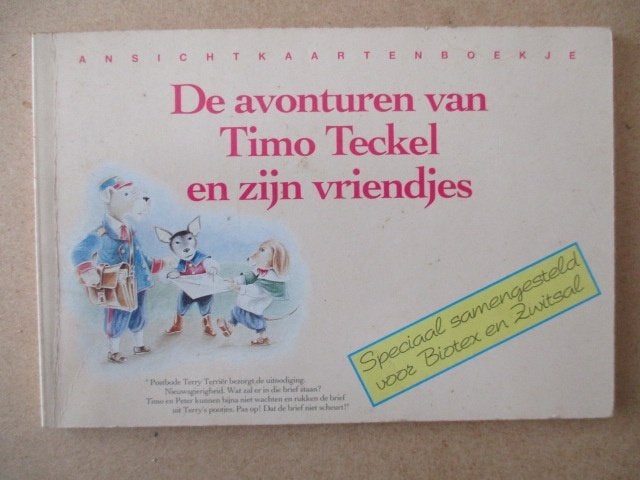ad000299 timo teckel, Eén stripboek, Ophalen, Gelezen
