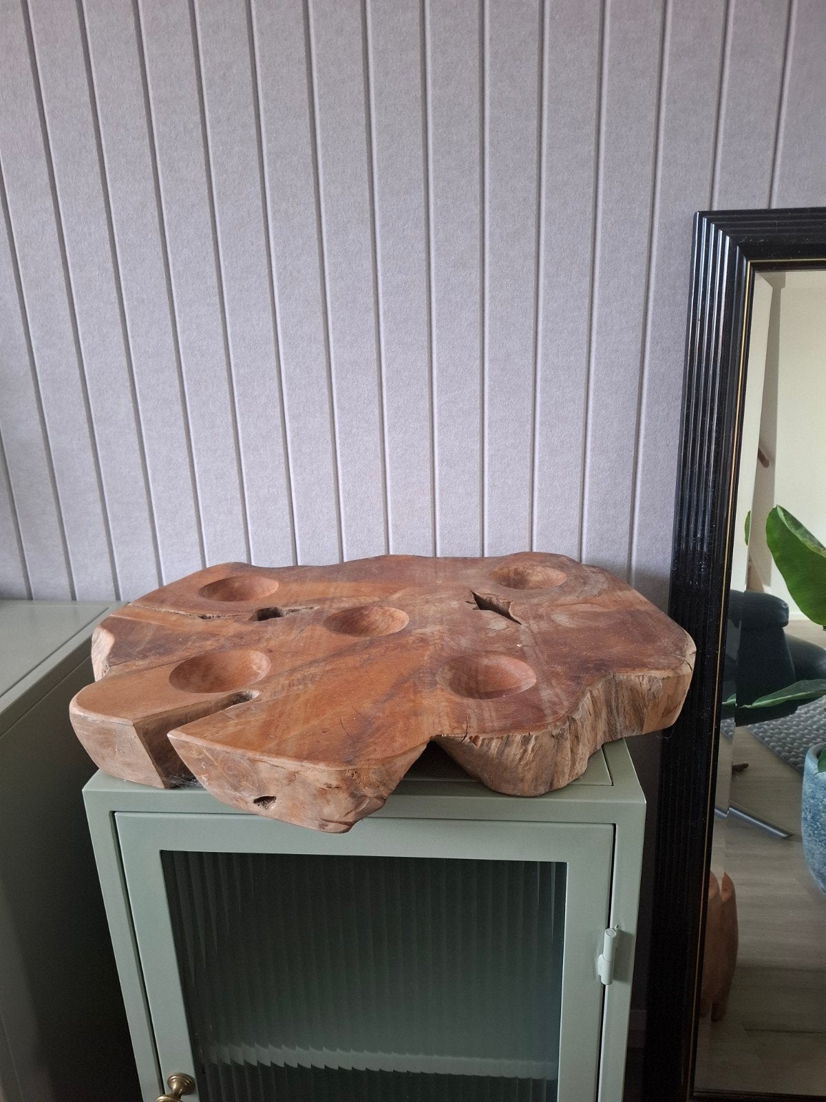Unieke Teakhouten decoratief object, Ophalen, Hout, Gebruikt, Landelijk