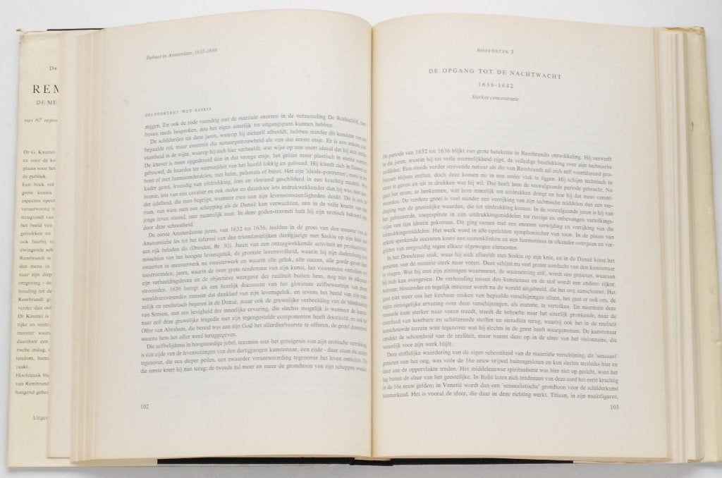 Rembrandt: De Meester en Zijn Werk - Kunstboek 1969, Boeken, Gelezen, Verzenden, Dr. G. Knuttel, Schilder- en Tekenkunst
