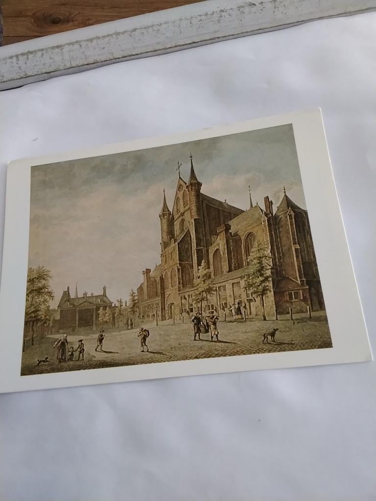 PIETERSKERKHOF MET PIETERSKERK LEIDEN, Ophalen of Verzenden