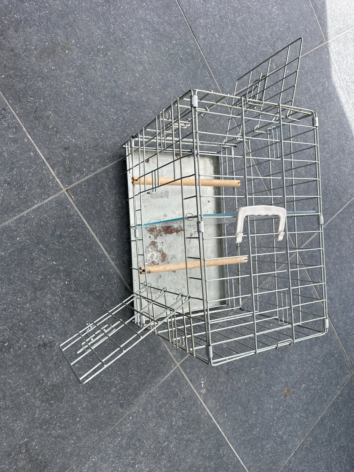 Zware kwaliteit transportkooi 50x32x40cm, Dieren en Toebehoren, Vogels | Hokken en Kooien, Ophalen of Verzenden, Vogelkooi