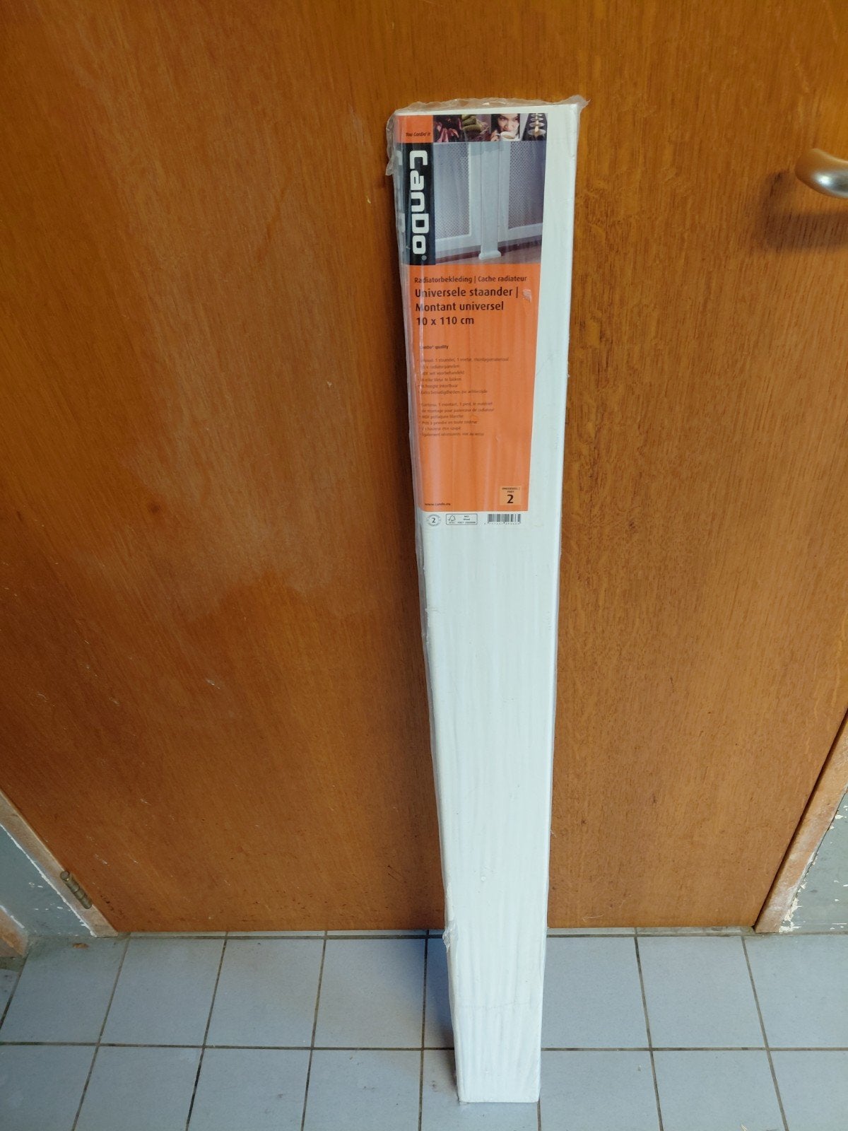 Cando Radiatorbekleding Universele Staander 10x110 cm, Overige typen, Nieuw, Minder dan 60 cm, Ophalen of Verzenden