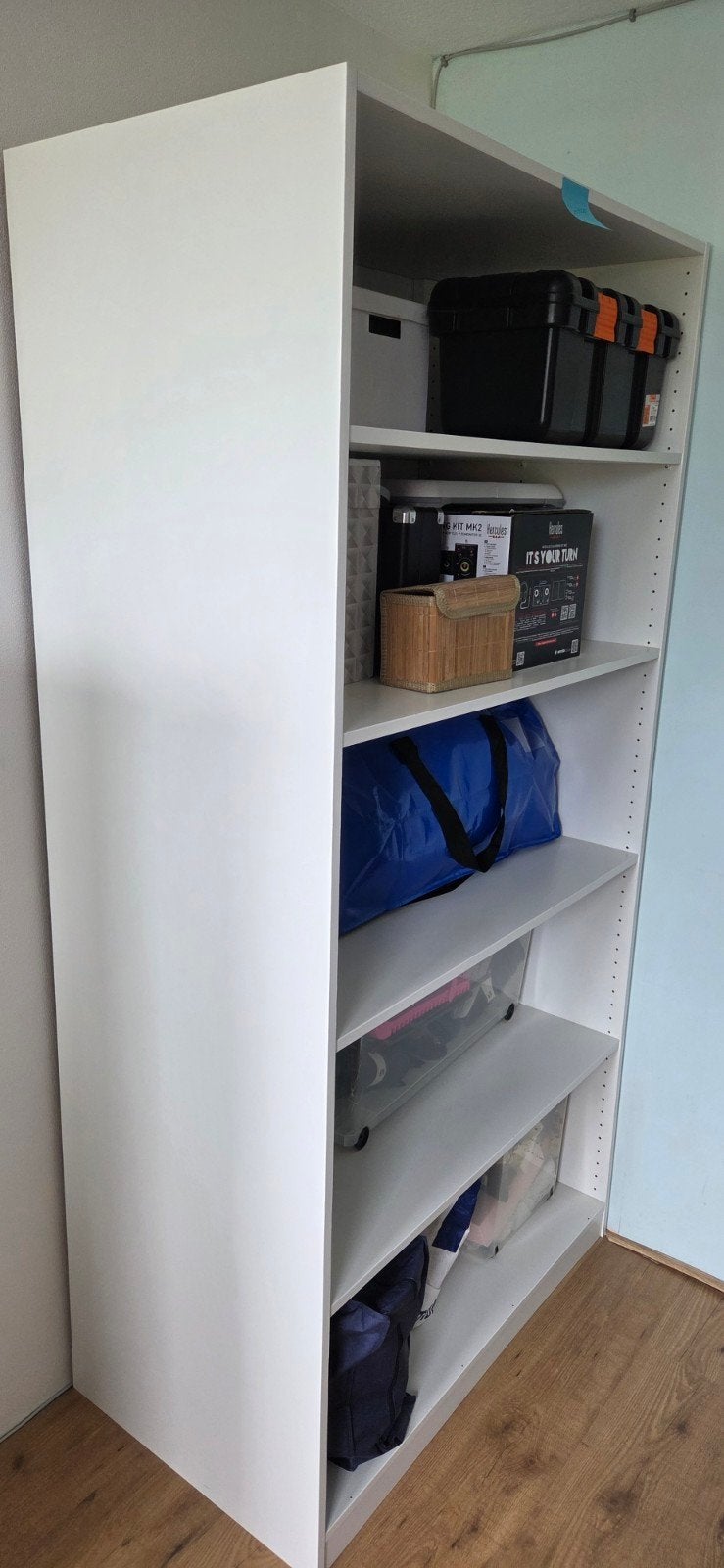 IKEA Pax kast wit, 100x58x201 cm met 4 planken, Ophalen, Gebruikt, 200 cm of meer, 50 tot 100 cm