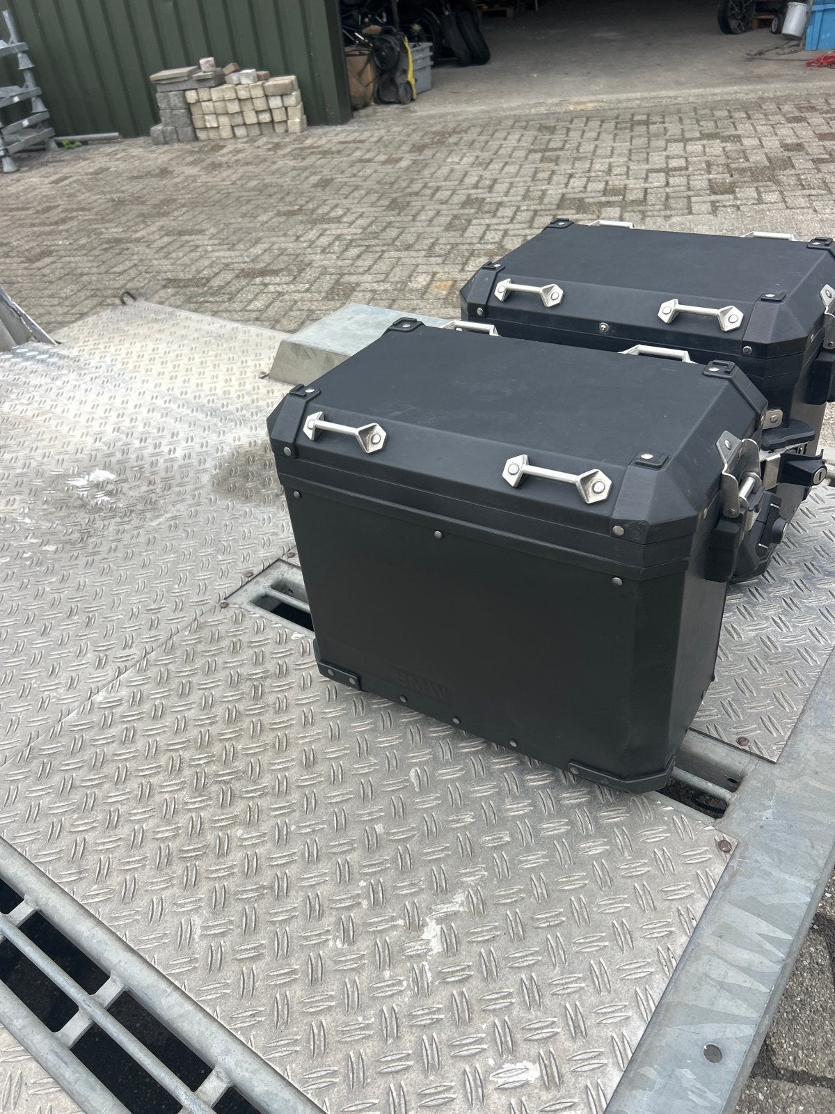 BMW R1200GS/R1250GS ADV Koffers Zwart (Beschadigd), Ophalen of Verzenden, Gebruikt