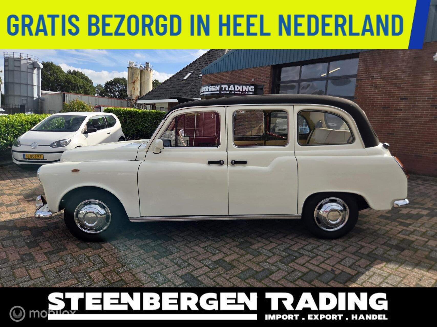 Austin Carbodies Taxi FX4 LONDON CAB/ENGELSE TAXI, Euro 2, Gebruikt, Wit, Bedrijf
