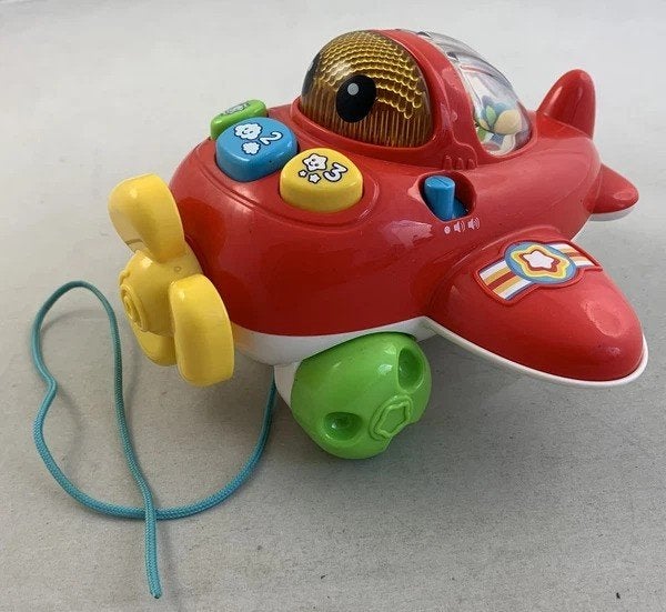 Vtech Avonturenvliegtuig met trekkoord, Coolsingel 104, 3011 AG Rotterdam, Netherlands, Verzenden, Zo goed als nieuw, Noidea@gmail.com