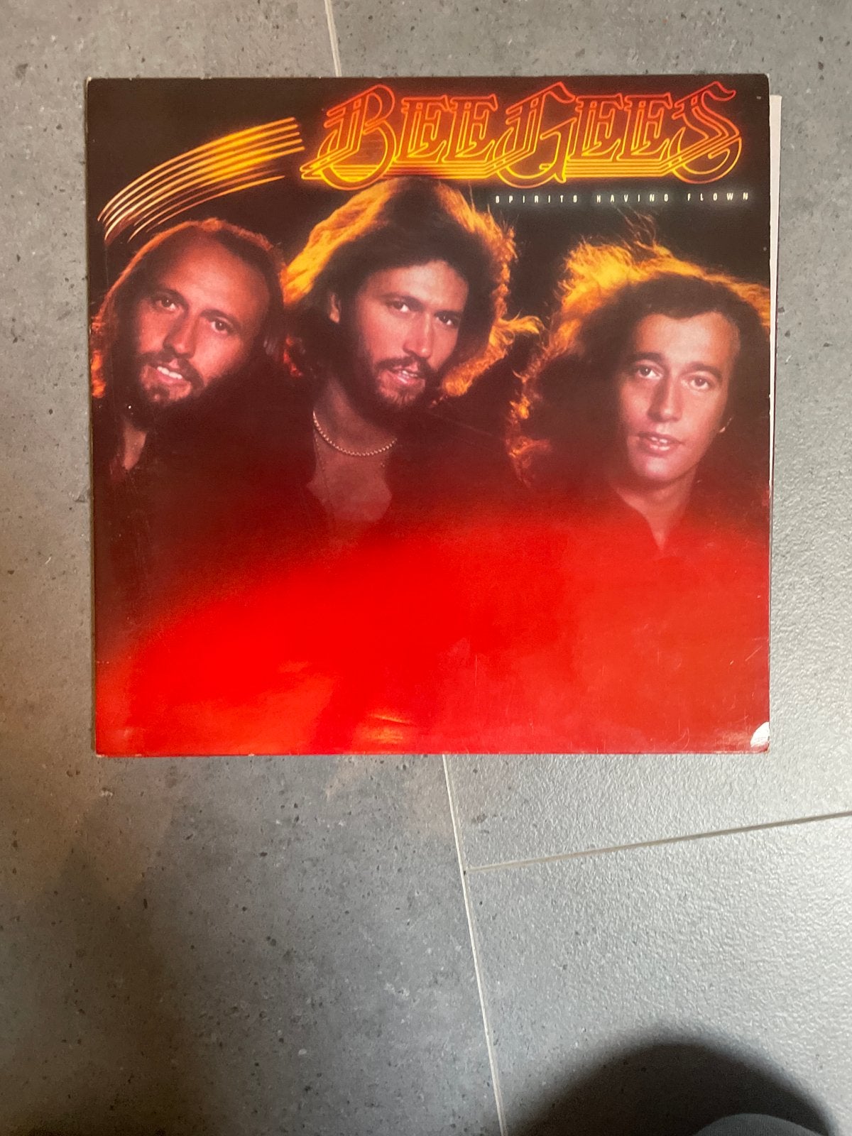 Bee Gees - Spirits Having Flown LP (1979), Cd's en Dvd's, LP, Gebruikt, Inclusief insert, Pop