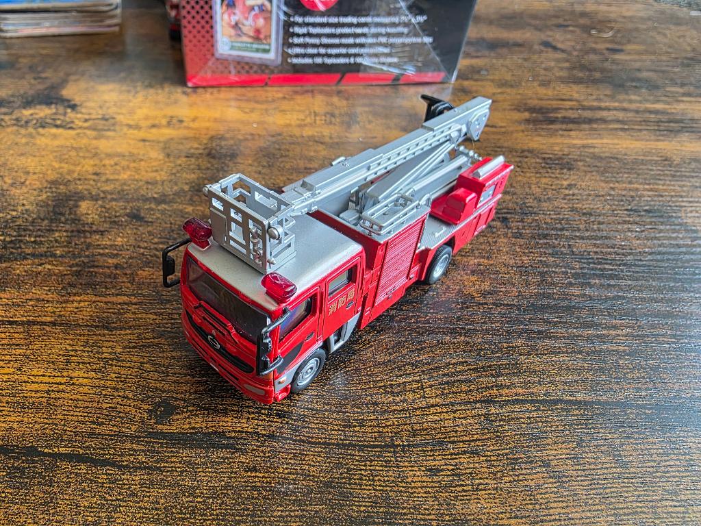 2003 Nikki Skyarm (12 cm) – 1:72 del Prado brandweerauto, Ophalen of Verzenden, Gebruikt, Auto