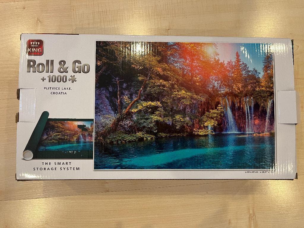 King Roll & Go Puzzel 1000 Stukjes - Nieuw!, Ophalen of Verzenden, 500 t/m 1500 stukjes, Nieuw, Legpuzzel