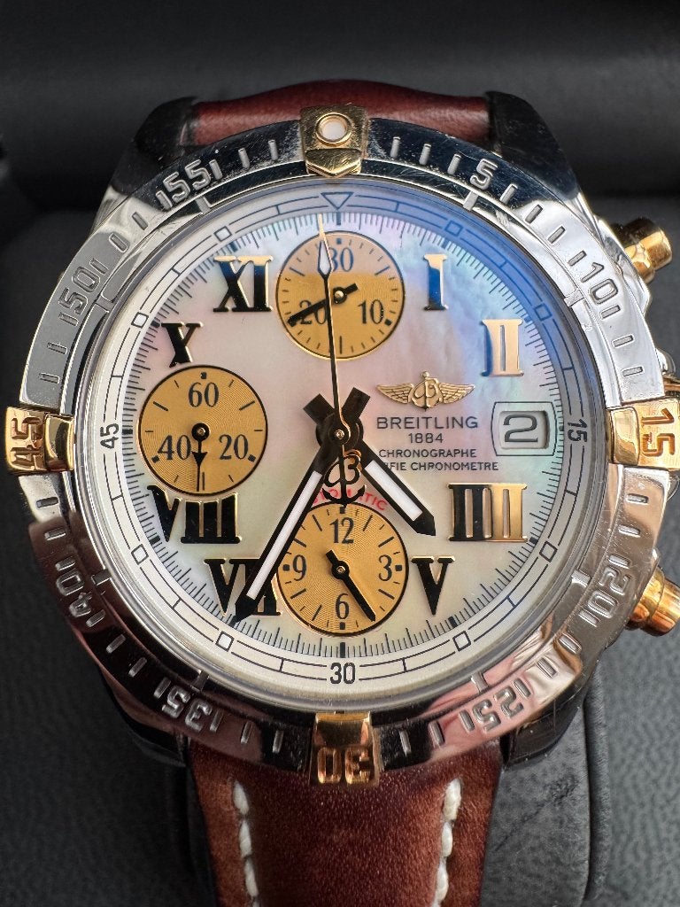 Breitling, Ophalen of Verzenden, Nieuw, Goud, Breitling