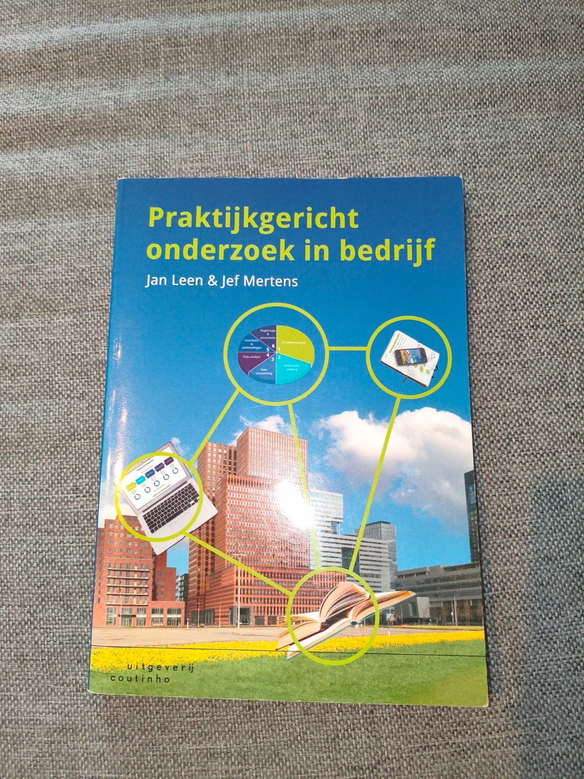 Praktijkgericht onderzoek in bedrijf -Jan Leen & Jef Mertens, Boeken, Verzenden, HBO, Zo goed als nieuw, Jan Leen & Jef Mertens