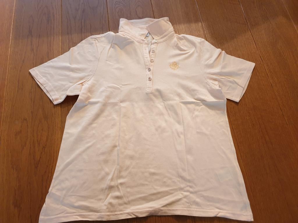Zalmkleurige polo shirt, maat 42, Atelier, Atelier, Maat 42/44 (L), Nieuw, Ophalen of Verzenden