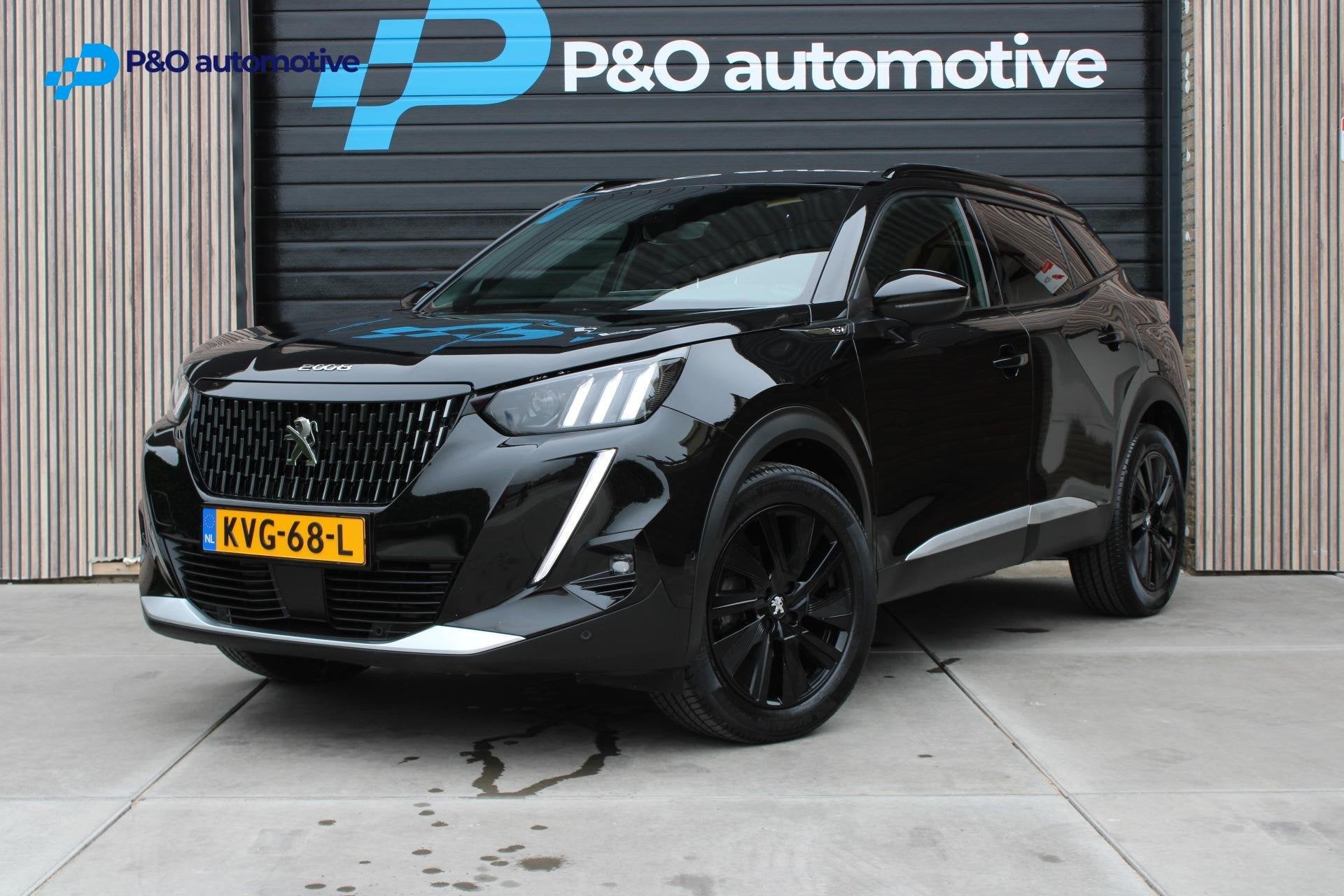 Peugeot 2008 1.2 PureTech GT LEDER | MASSAGE | STOELVERWARMI, Auto's, Dealer onderhouden, Gebruikt, 1199 cc, Met garantie (alle)
