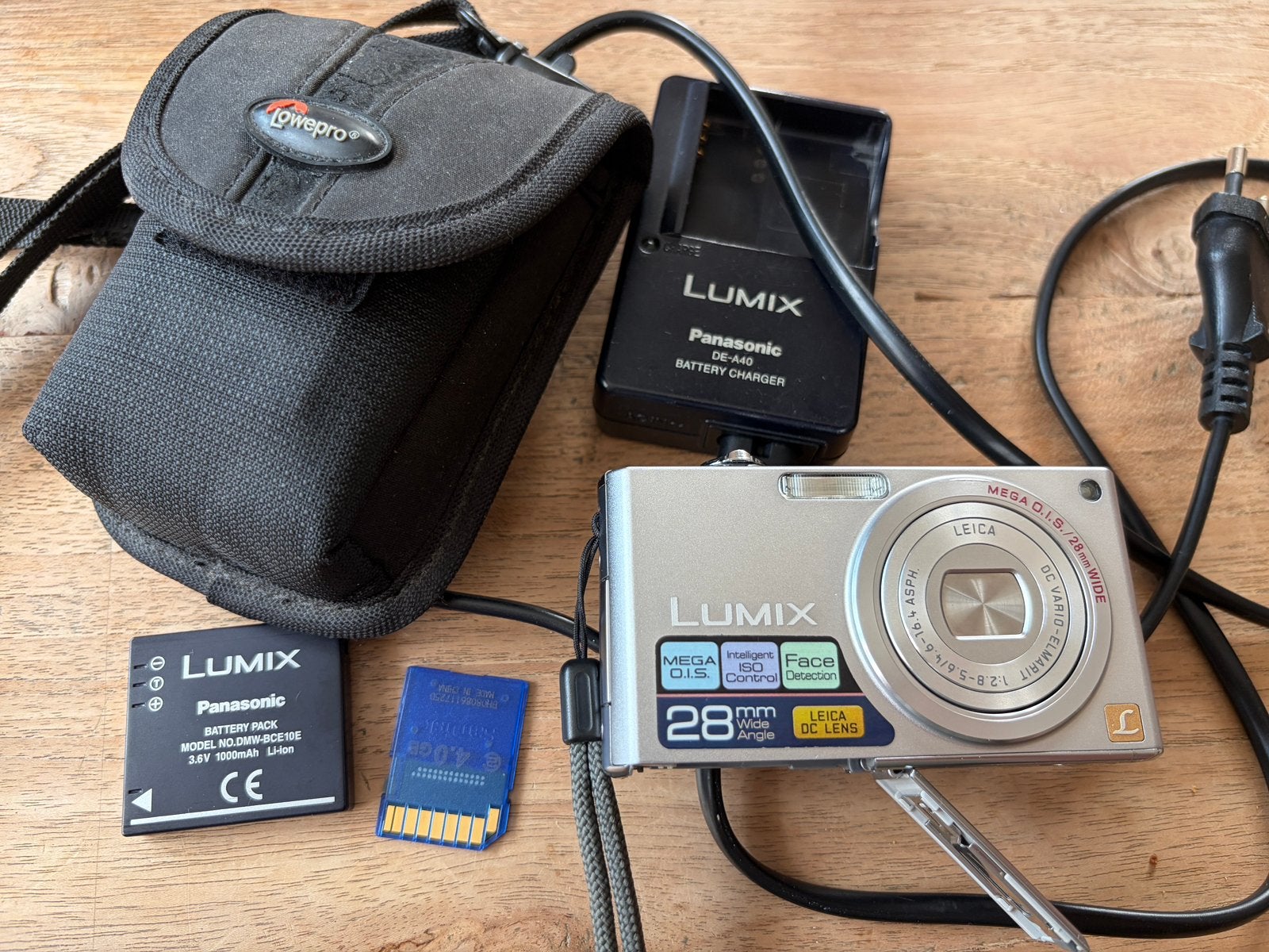 Panasonic Lumix DMC-FX33, 8 megapixels, Geheugenkaart, Panasonic, Ophalen of Verzenden