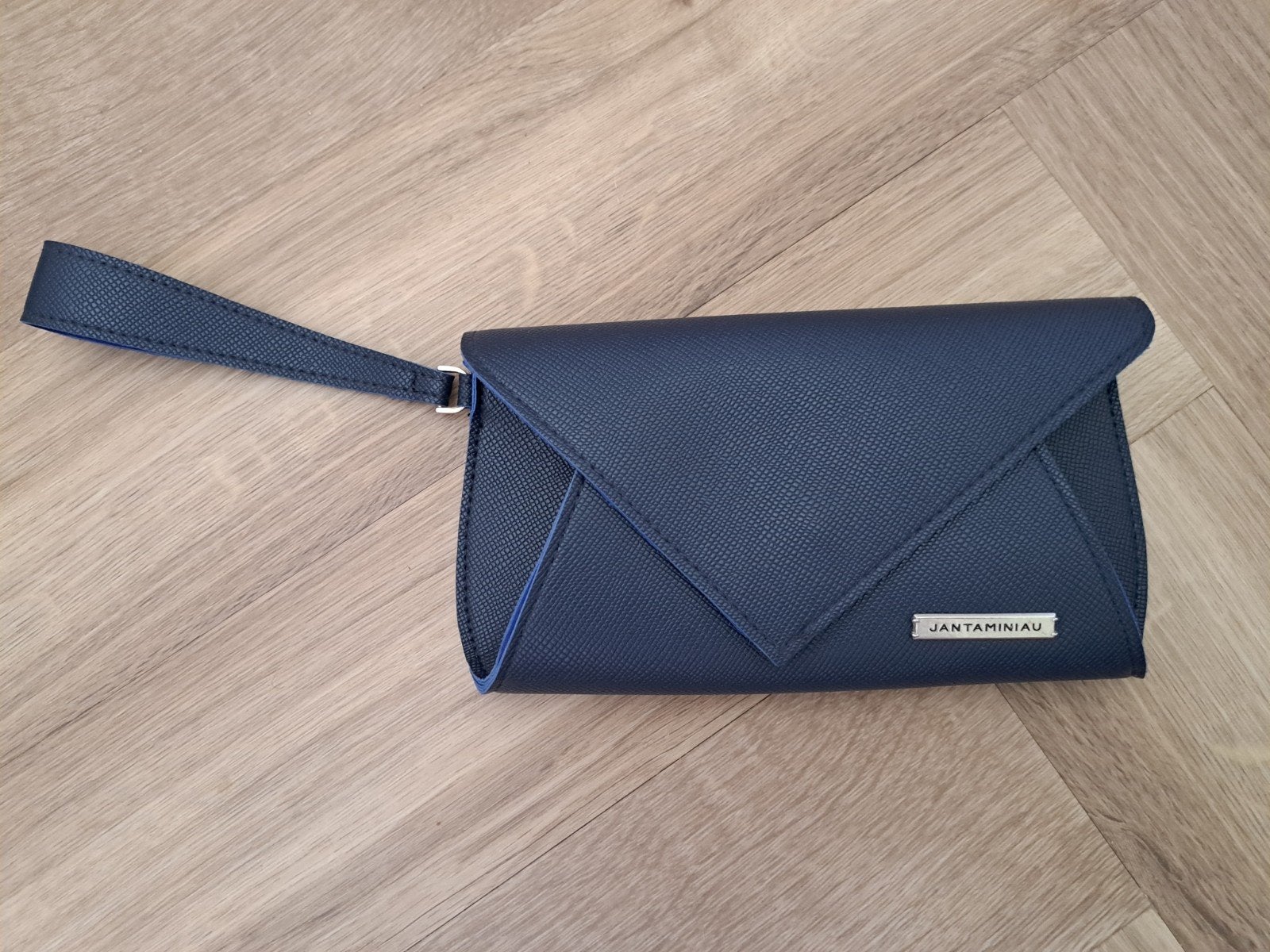 Jan Taminiau KLM World Business Class Clutch Blauw Gloednieu, Ophalen of Verzenden, Nieuw, Blauw, Avondtasje