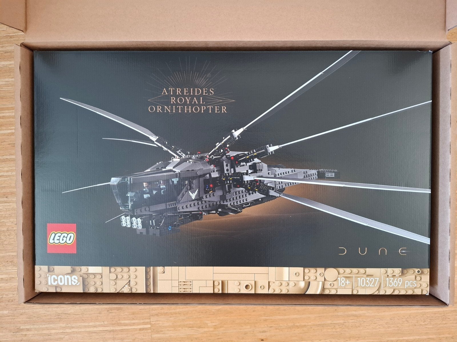 LEGO Icons Dune Atreides Royal Ornithopter 10327 NIEUW, Ophalen of Verzenden