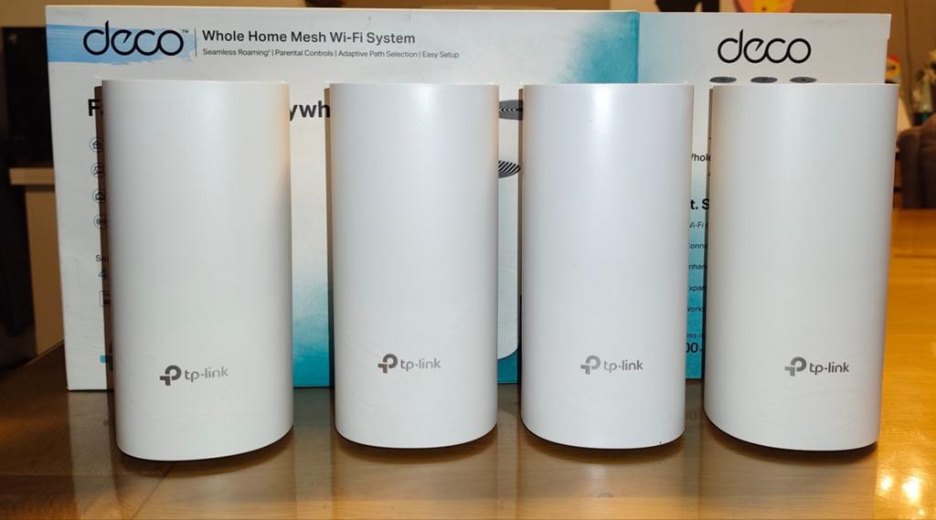 TP-Link Deco M4 AC1200, Computers en Software, Routers en Modems, Ophalen of Verzenden, Gebruikt, Router, TP-Link