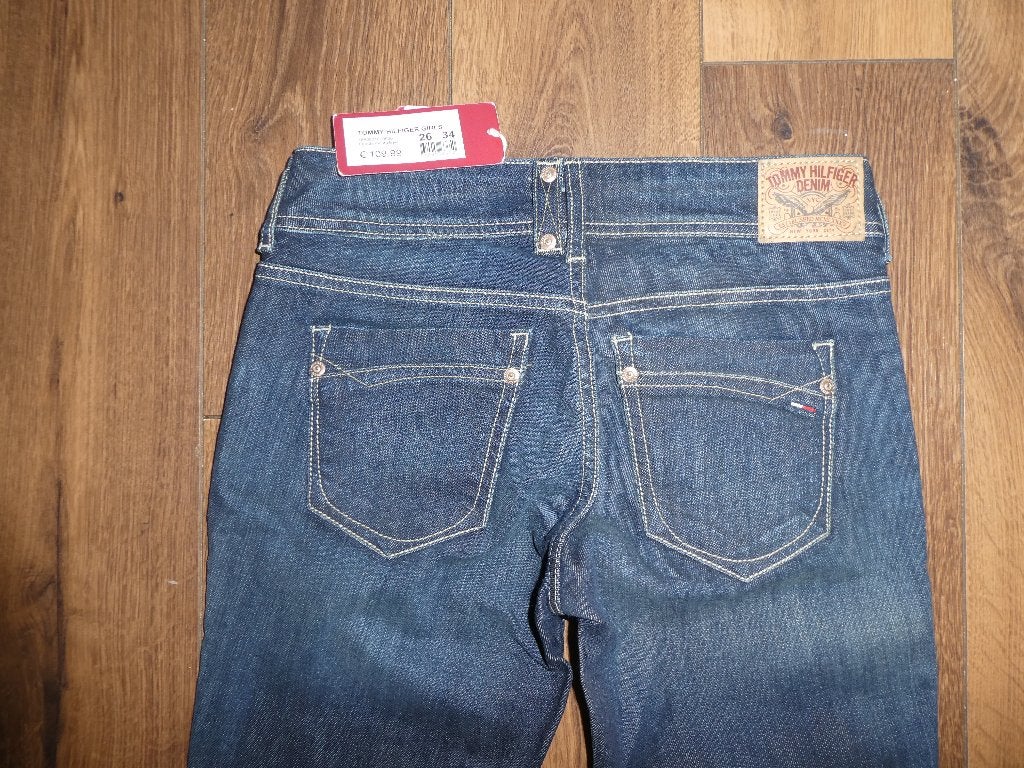 Nieuwe Tommy Hilfiger Rhonda Bootcut spijkerbroek maat 26-34, Blauw, Nieuw, Ophalen of Verzenden, W27 (confectie 34) of kleiner