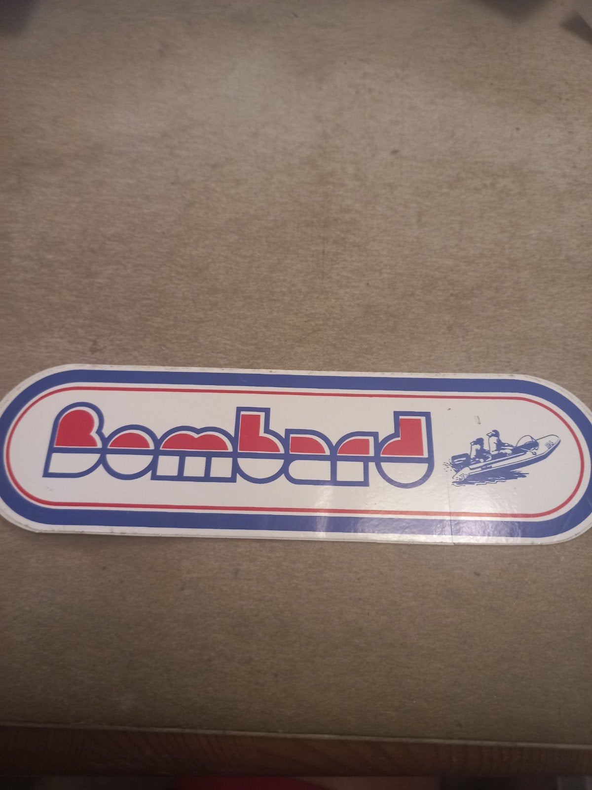 Bombard rubberboot sticker/logo, Ophalen of Verzenden, Nieuw