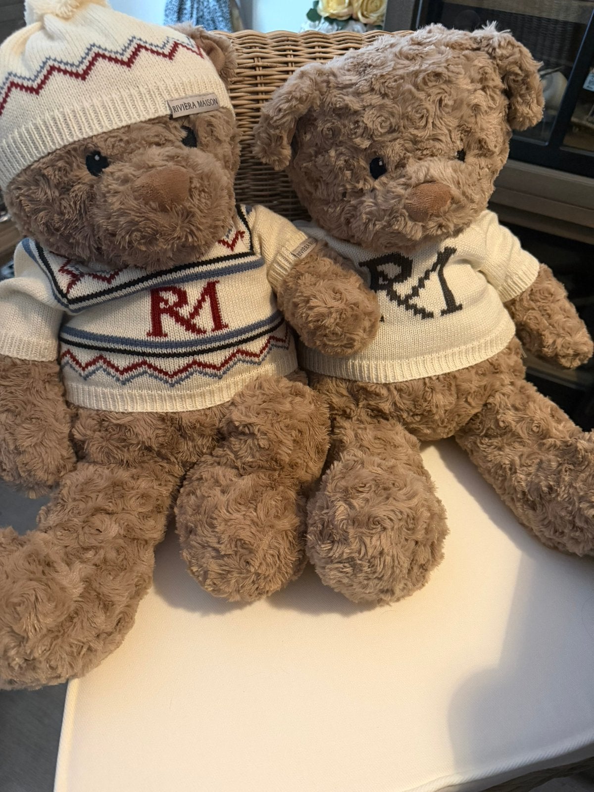 Riviera Maison beren., Verzamelen, Ophalen, Zo goed als nieuw, Stoffen beer, Overige merken
