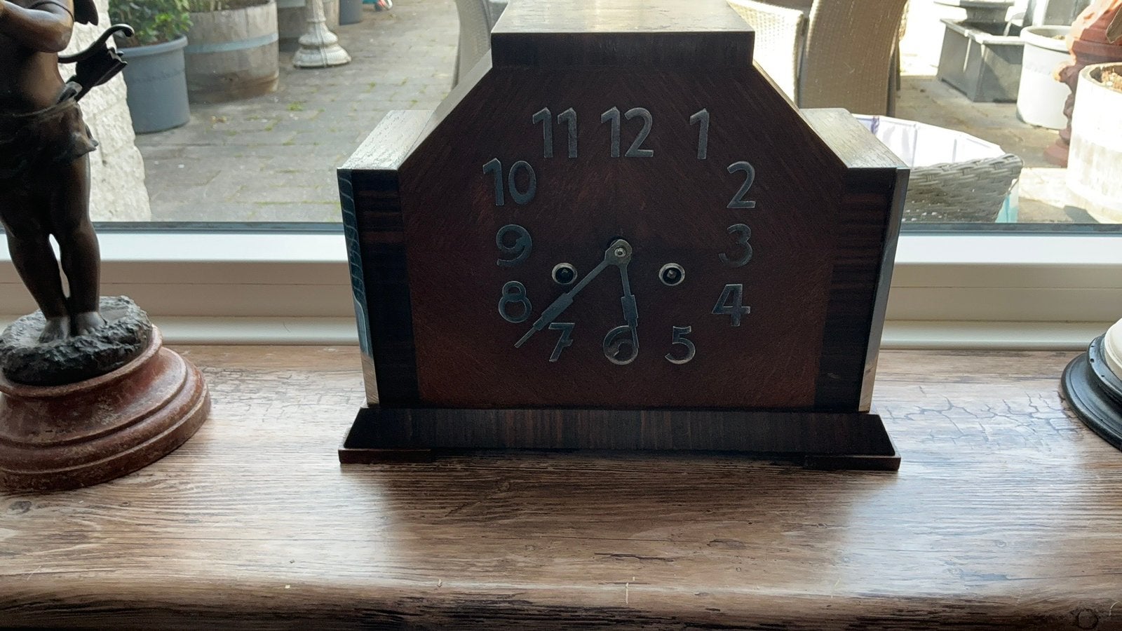 Amsterdamse school klok, Antiek en Kunst, Antiek | Klokken, Ophalen of Verzenden