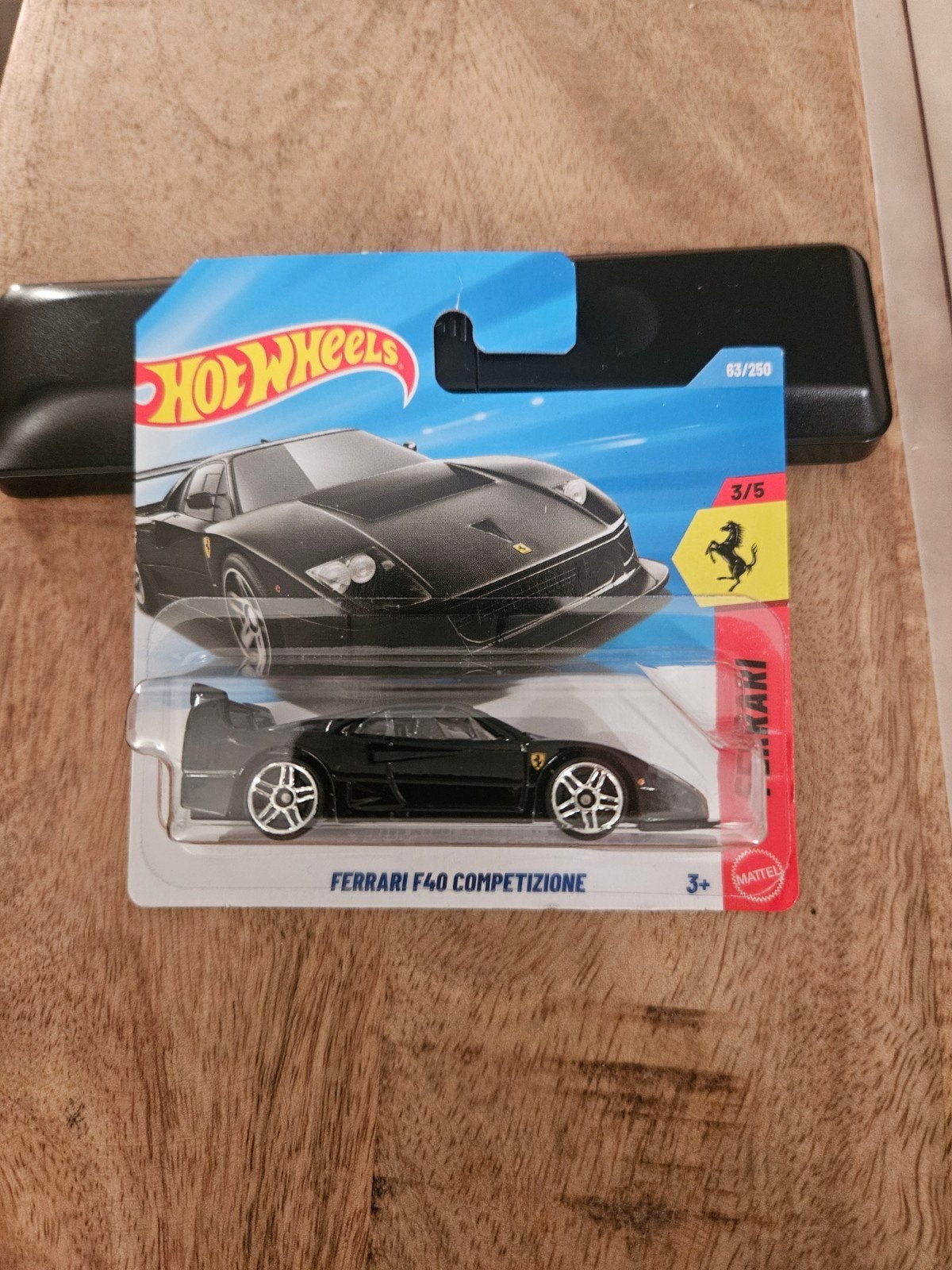Hotwheels Ferrari F40 Competizione zwart nieuw, Ophalen of Verzenden, Nieuw, Auto