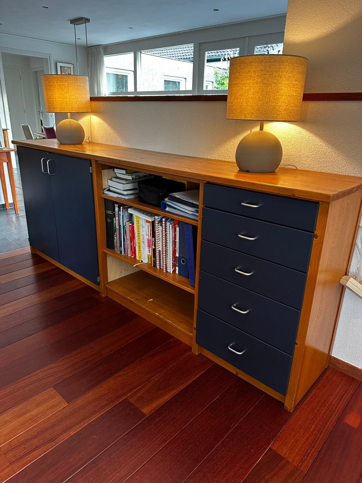 Lundia wandmeubel, Ophalen, Zo goed als nieuw, Minder dan 150 cm, Minder dan 100 cm