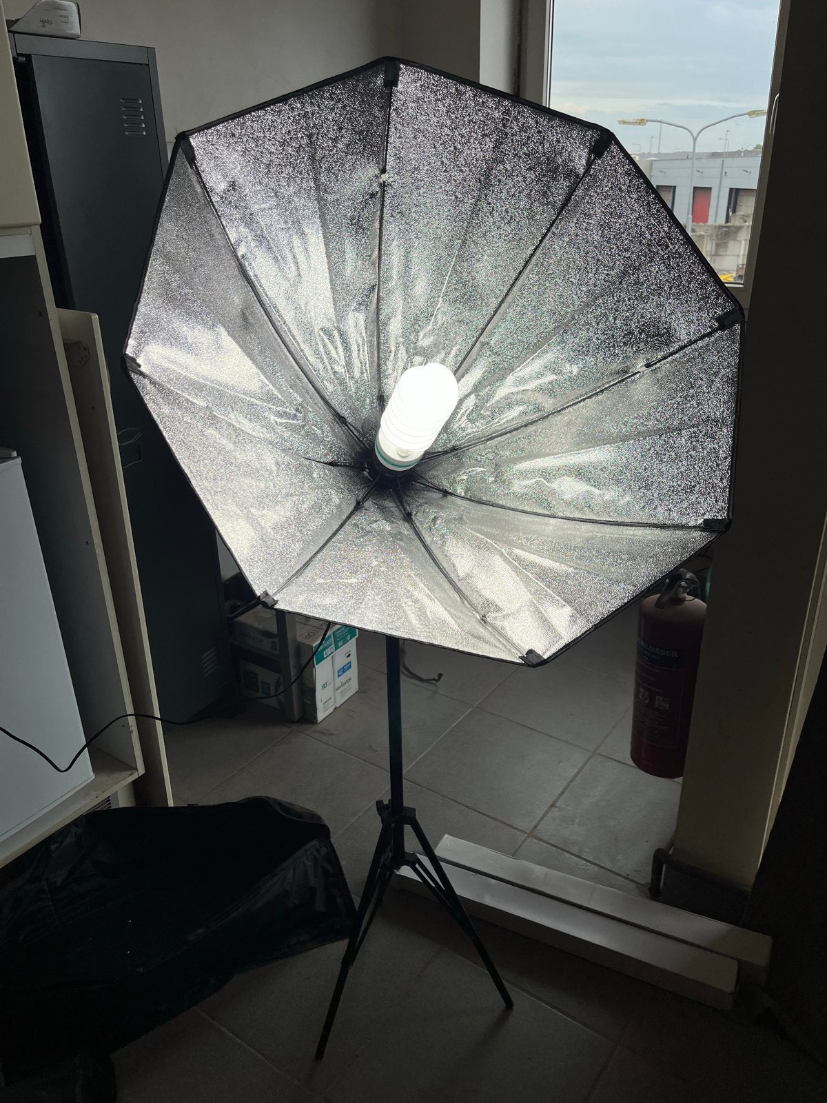 Fotostudio set van 2 met softboxen en statieven, Gebruikt, Complete fotostudio, Bresser, Ophalen of Verzenden