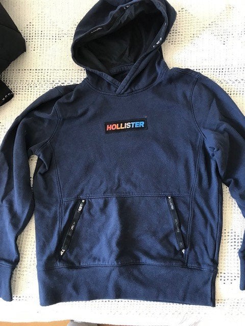 Hollister hoodie, Kinderen en Baby's, Kinderkleding | Maat 152, Ophalen of Verzenden, Zo goed als nieuw, Jongen, Trui of Vest