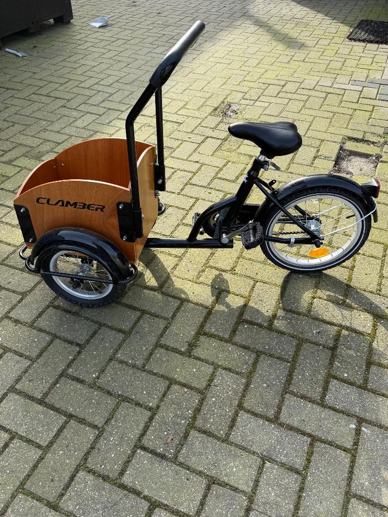 Kinder bakfiets 16 inch, Ophalen, Gebruikt, 1 kind