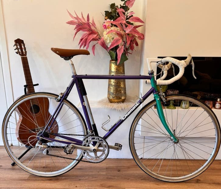 Prachtiger Retro  Diamant  in Top Staat, Full Shimano 105, Fietsen en Brommers, Ophalen of Verzenden