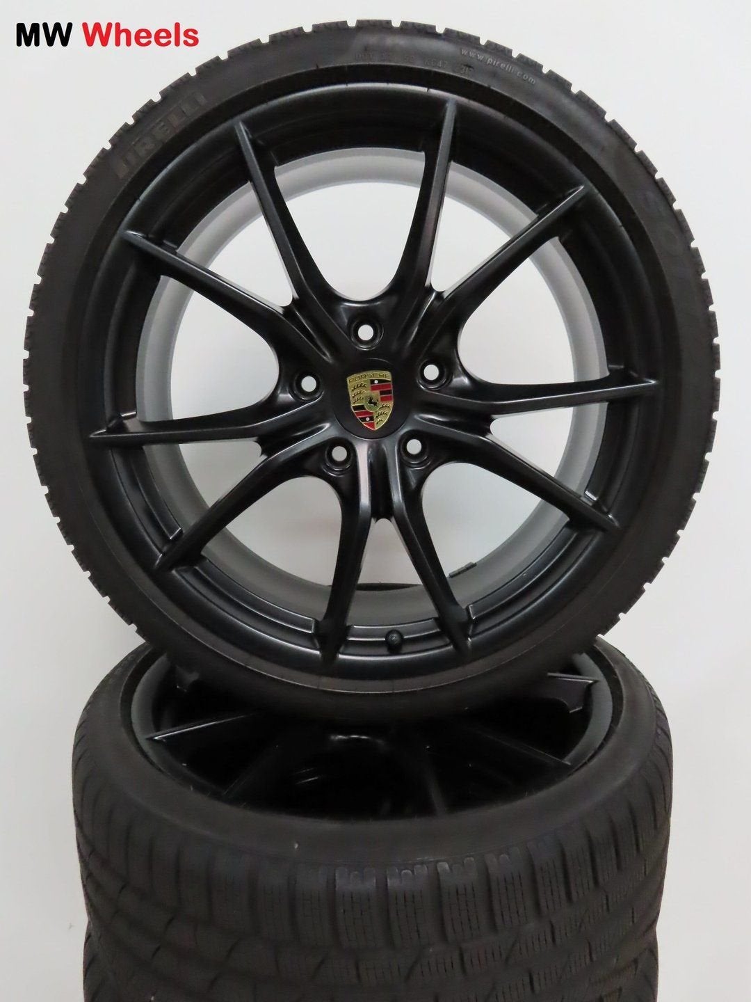 Porsche 20 inch 911 991.2 MKII 4 en 4S velgen winterbanden, -, -, Banden en Velgen, 20 inch