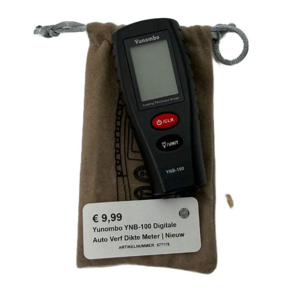 Yunombo YNB-100 Digitale Auto Verf Dikte Meter | Nieuw, Dordrecht@usedproducts.nl, Nieuw, Ophalen of Verzenden, Used products dordrecht