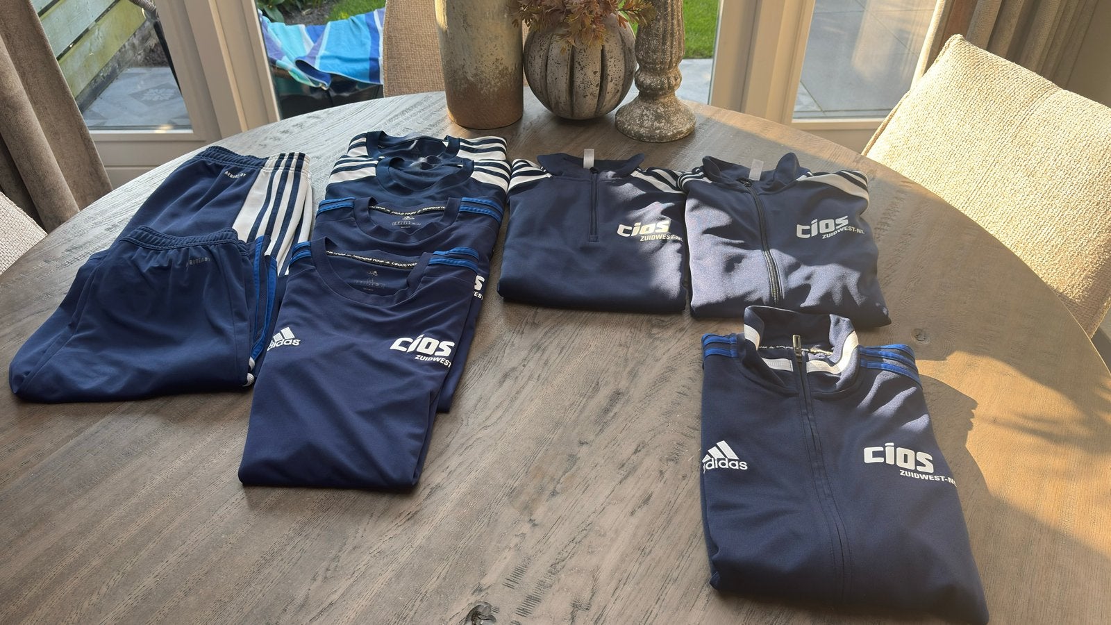 Adidas CIOS zuidwest-nl sportkleding, Blauw, Overige maten, Ophalen of Verzenden, Zo goed als nieuw