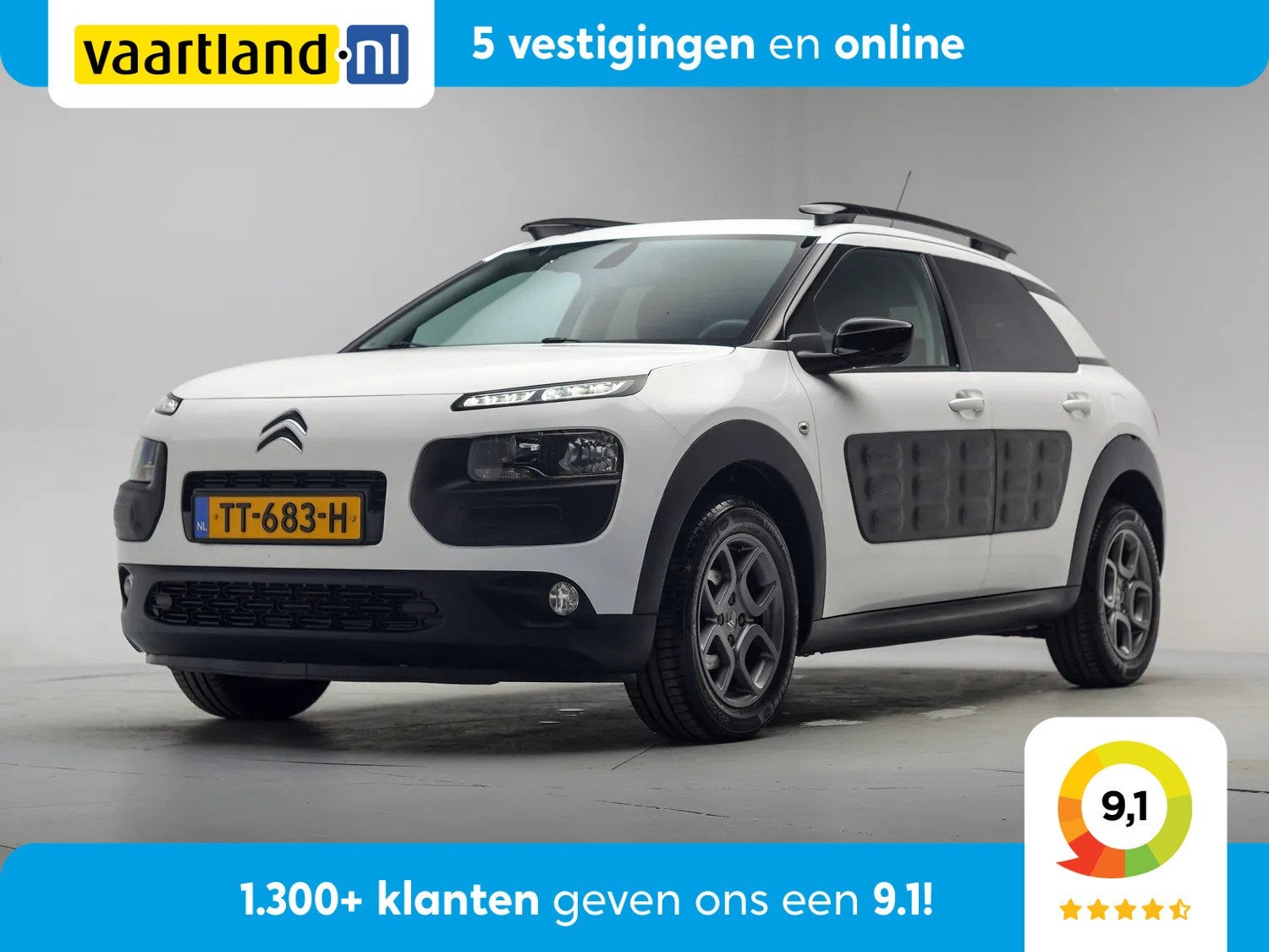 Citroën C4 Cactus C4 Cactus 1.2 PureTech Shine [ Panoramada, Auto's, Automaat, 31 €/maand, 1199 cc, 82 pk