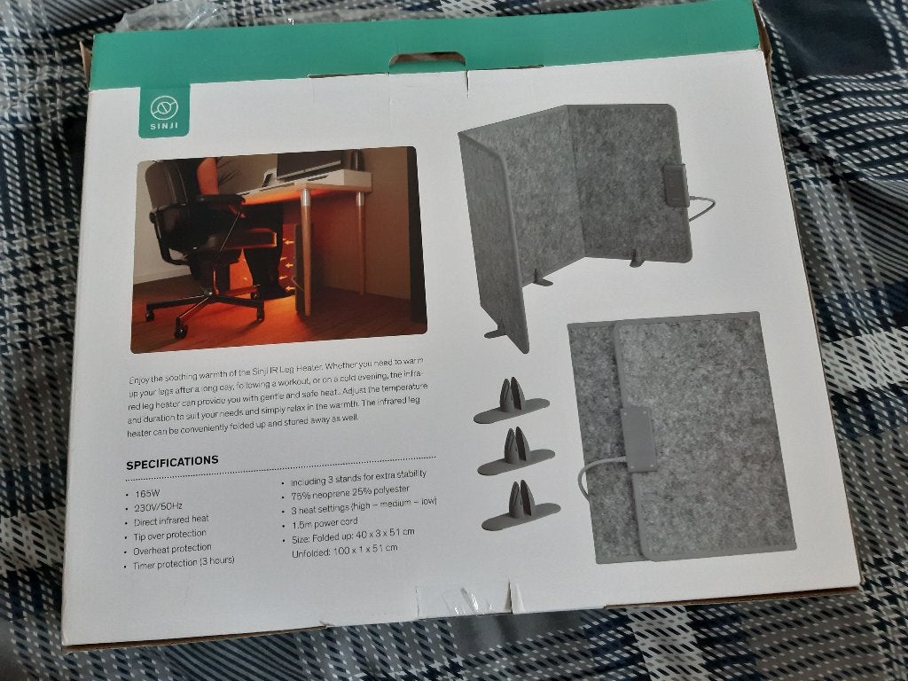 INFRAROOD VERWARMING SINJI, Doe-het-zelf en Verbouw, Verwarming en Radiatoren, Ophalen, 30 tot 80 cm, Hoog rendement (Hr), Overige typen