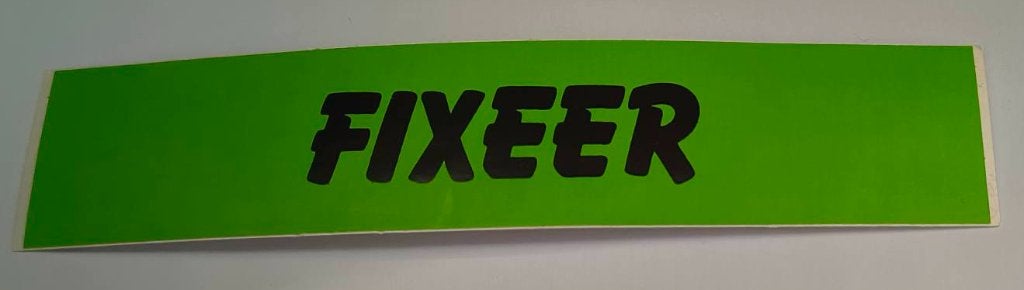 Sticker Fixeer, Verzamelen, Stickers, Zo goed als nieuw, Overige typen, Ophalen of Verzenden