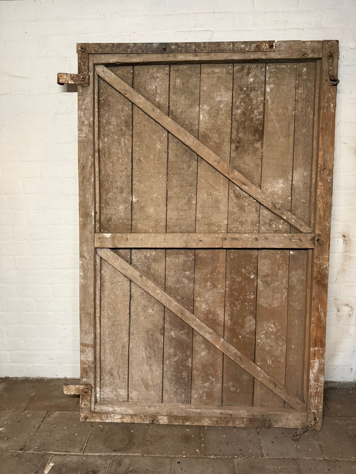 Unieke oude staldeur, Ophalen, Gebruikt, 120 cm of meer, Overige typen