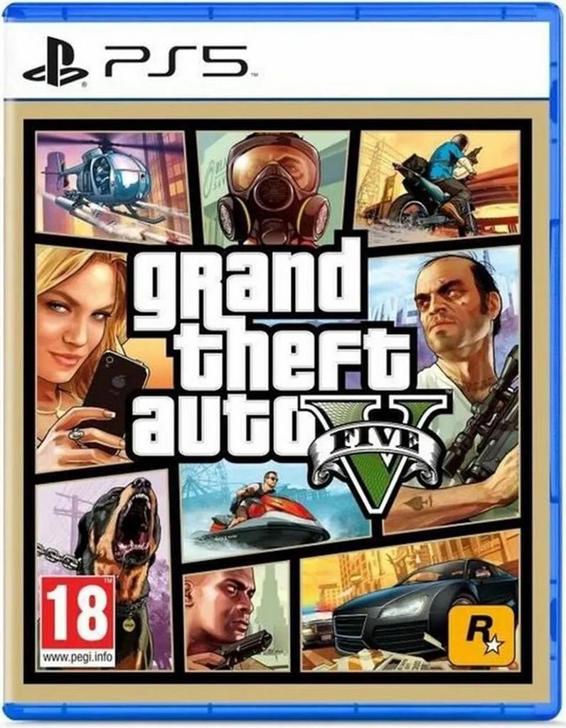 Grand Theft Auto V (GTA 5) PS5 - Zo goed als nieuw, Spelcomputers en Games, Games | Sony PlayStation 5, Ophalen of Verzenden, Zo goed als nieuw