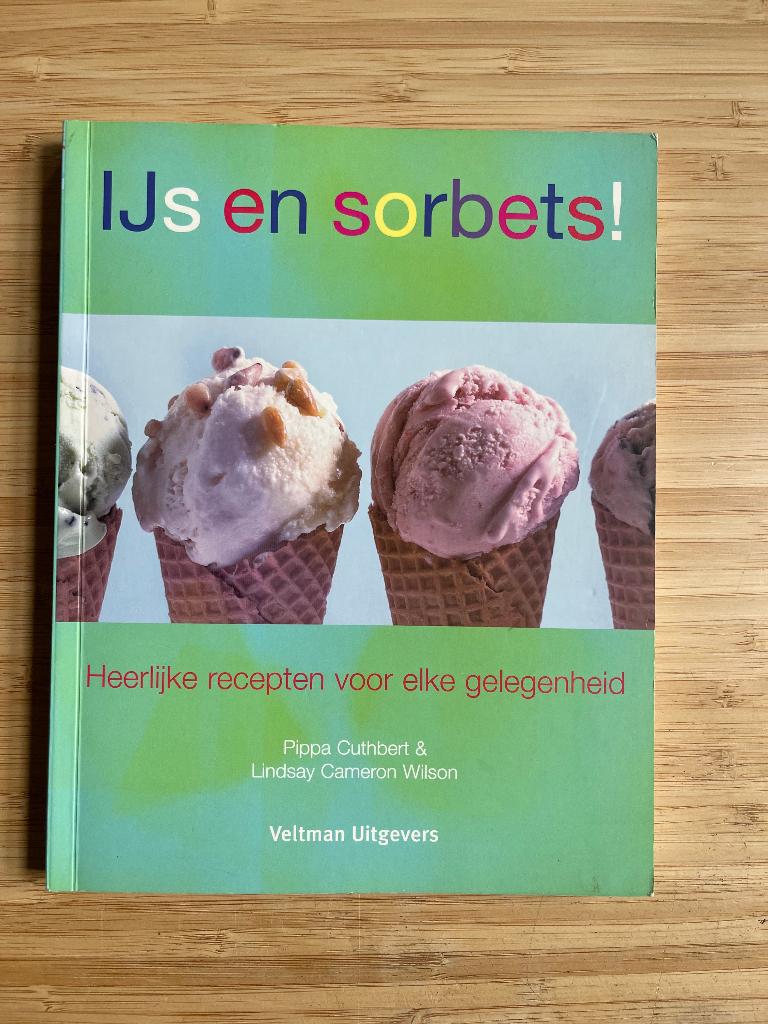 IJs en sorbets! Pippa Cuthbert, Ophalen of Verzenden, Gelezen, Taart, Gebak en Desserts