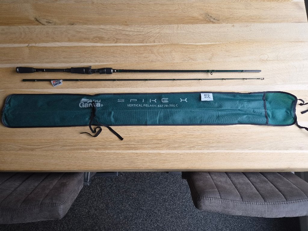 Abu Garcia Spike X Vertical Pelagic 632 28-70G 1.9m, Ophalen of Verzenden, Nieuw, Overige typen