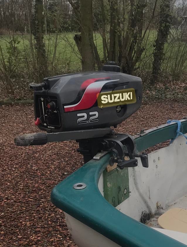 Bb motor suzuki 2.2, Ophalen, Gebruikt, Motor en Techniek