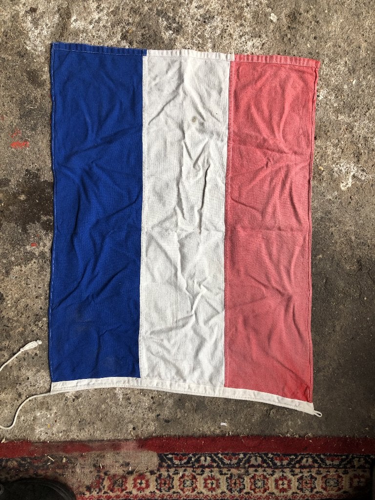 2 stuks Nederlandse vlag NL vintage, Ophalen of Verzenden, Gebruikt