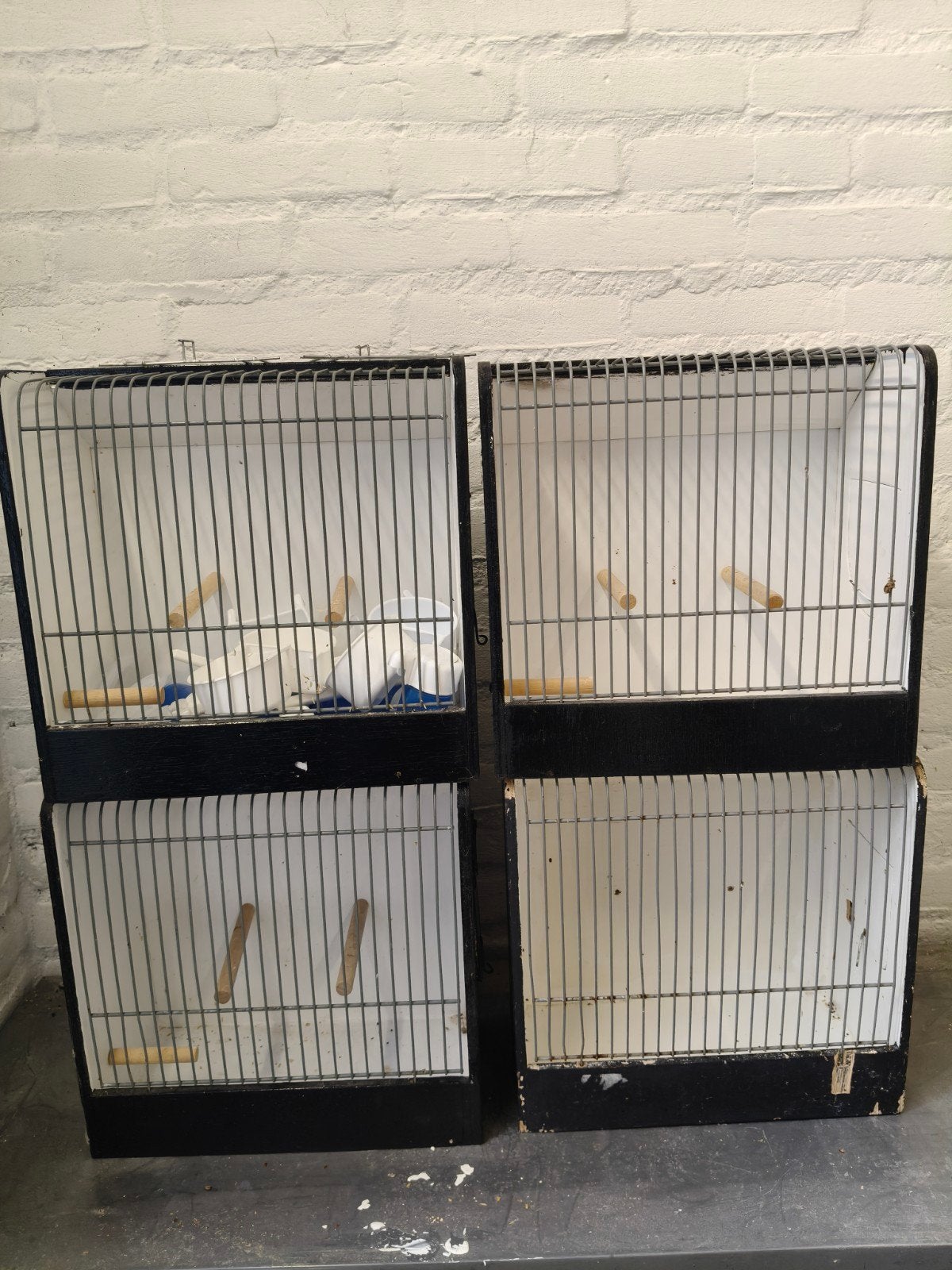 4 tt kooien, Dieren en Toebehoren, Ophalen of Verzenden, Hout, Vogelkooi