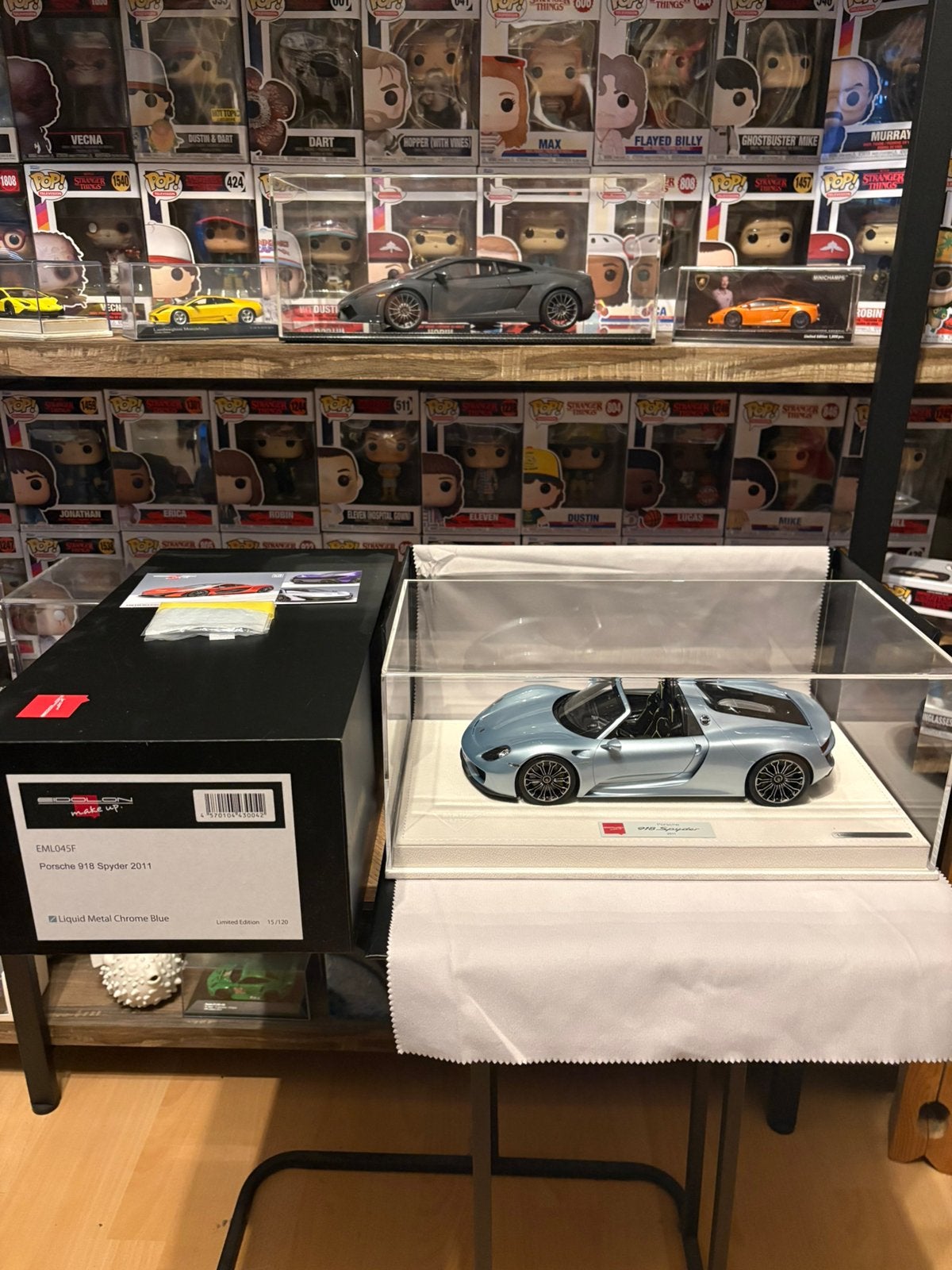 1:18 Make Up Eidolon Porsche 918 Spyder, Hobby en Vrije tijd, Ophalen of Verzenden, Zo goed als nieuw, Overige merken