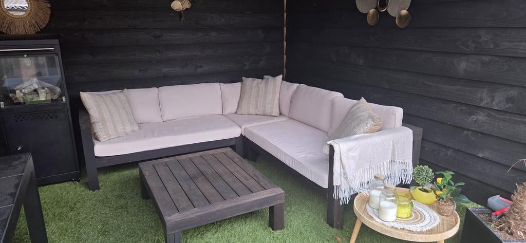 Mooi en duurzaam houten tuinset - Overbodig, nu beschikbaar!, Tuin en Terras, Tuinsets en Loungesets, Ophalen