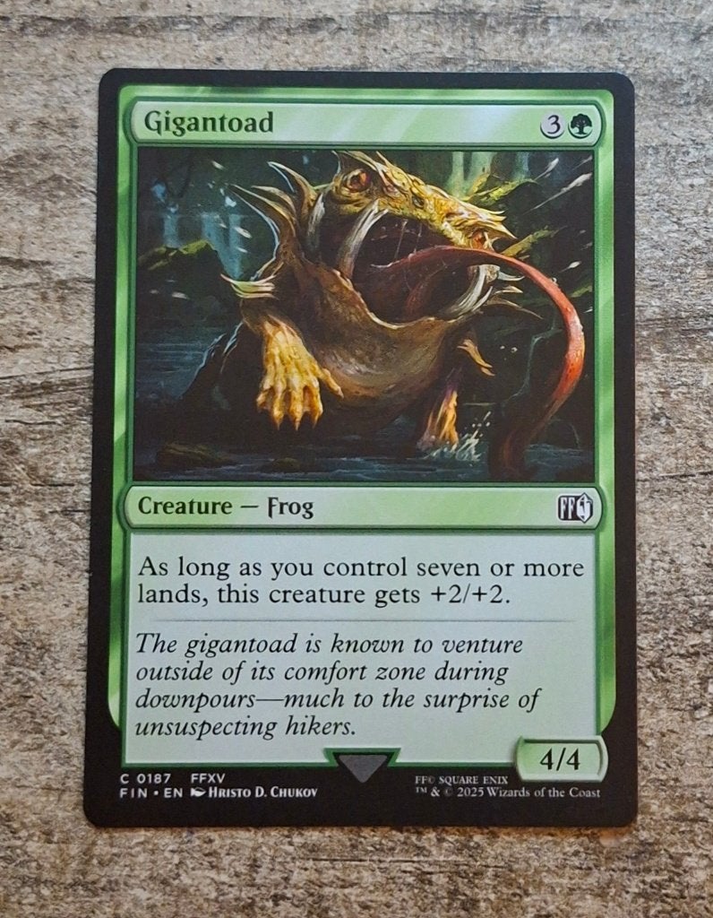 Gigantoad - Magic the Gathering, Verzenden, Zo goed als nieuw, Losse kaart